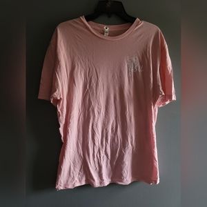 Next Level Apparel rose pink t-shirt, Large